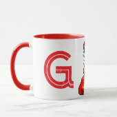 Weihnachtsanfängliche Tasse (Links)