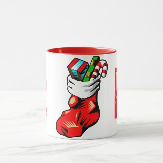 Weihnachtsanfängliche Tasse (Zentrum)