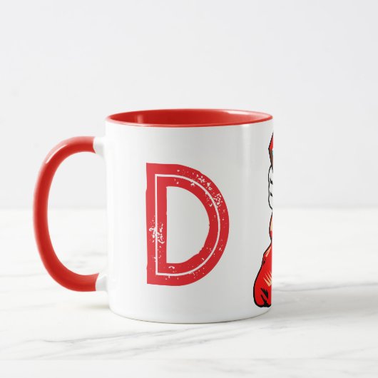 Weihnachtsanfängliche Tasse (Links)