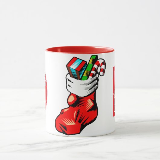 Weihnachtsanfängliche Tasse (Zentrum)