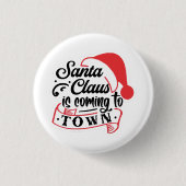 Weihnachtsanflug Button (Vorderseite)