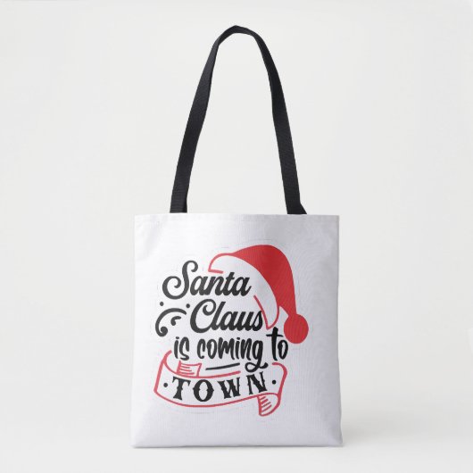 Weihnachtsanflug Tasche (Vorderseite)