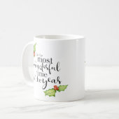 Weihnachtsangebot am schönsten in der Hand Kaffeetasse (Vorderseite Links)