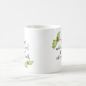 Weihnachtsangebot am schönsten in der Hand Kaffeetasse (Mittel)