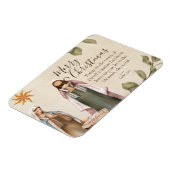 Weihnachtsangebot der Krippe Magnet (Linke Seite)