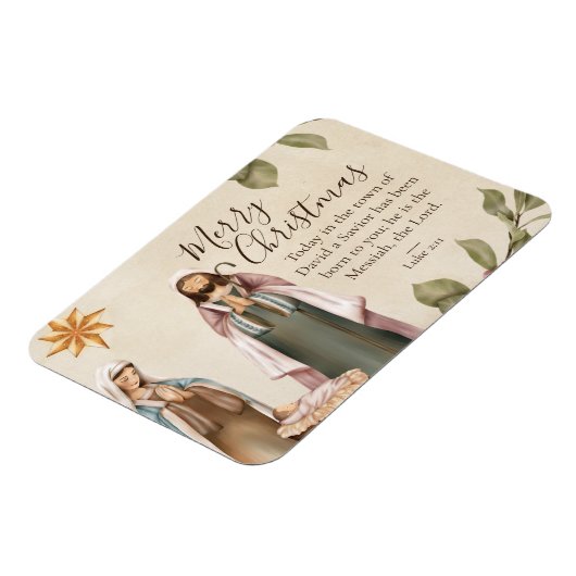 Weihnachtsangebot der Krippe Magnet (Linke Seite)