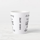 Weihnachtsangebot Es fängt an, sich wie zu fühlen Milchtasse (Vorderseite)