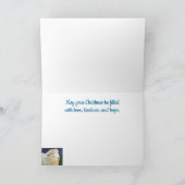 Weihnachtsangebot für Schafe Feiertagskarte (Innenseite)