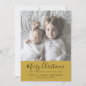 Weihnachtsangebot | Geschenkte Urlaubskarte Feiertagskarte (Rückseite)