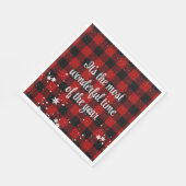 Weihnachtsangebot in Buffalo Kariert Serviette (Ecke)