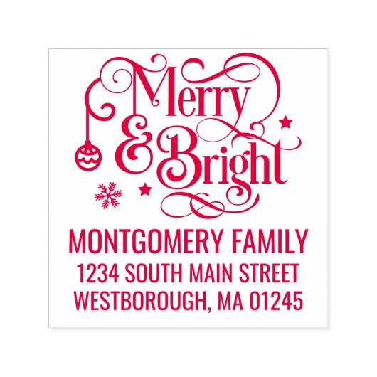 Weihnachtsangebot Joto the World Monogram Name Permastempel (Design)