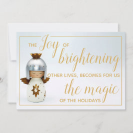 Weihnachtsangebot mit Engel & Gold