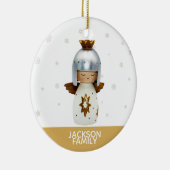 Weihnachtsangebot mit Engel & Gold Keramik Ornament (Rechts)