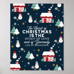 Weihnachtsangebot Poster