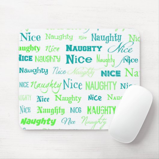 Weihnachtsangebot Spaß schmutzig oder schön Mousepad (Mit Mouse)