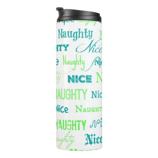 Weihnachtsangebot Spaß schmutzig oder schön Thermosbecher (Nach rechts gedreht)