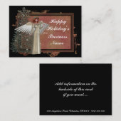 Weihnachtsangel Design 1 Geschäftskarte Visitenkarte (Vorne/Hinten)