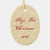 Weihnachtsangel Ornament (Hinten)