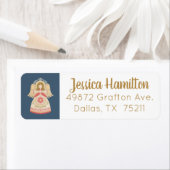 Weihnachtsangel-Rücksendeadresse (Insitu)