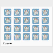 Weihnachtsangel Stickers (Blatt)