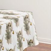 Weihnachtsangel & Tree Urlaub Tischdecke (Beispiel)