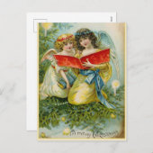 Weihnachtsangeln - Postkarte (Vorne/Hinten)