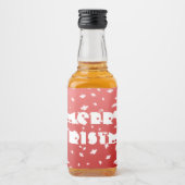 WeihnachtsAngels Alkoholflaschenetikett (Vorderseite)