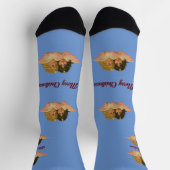 WeihnachtsAngels Crew Socks Socken (Oben)