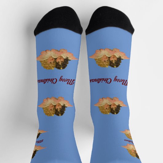 WeihnachtsAngels Crew Socks Socken (Oben)