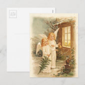 WeihnachtsAngels Feiertagspostkarte (Vorne/Hinten)