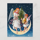WeihnachtsAngels Feiertagspostkarte (Vorderseite)