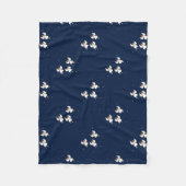 Weihnachtsangels Fleecedecke (Vorderseite)