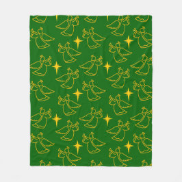 WeihnachtsAngels Fleecedecke