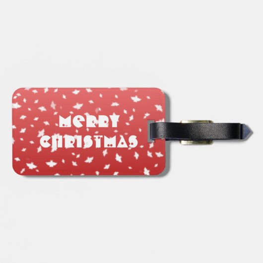 WeihnachtsAngels Gepäckanhänger (Rückseite horizontal)