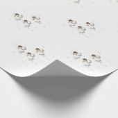 Weihnachtsangels Geschenkpapier (Ecke)