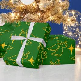WeihnachtsAngels Geschenkpapier