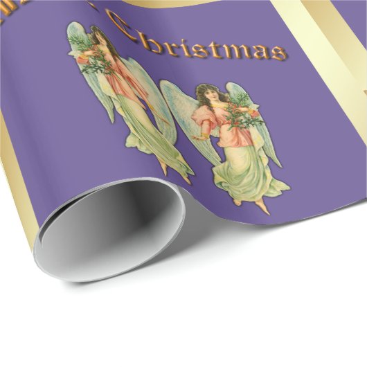 WeihnachtsAngels Geschenkpapier (Rolleneckpunkt)