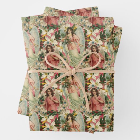 WeihnachtsAngels Geschenkpapier Set (Beispiel)