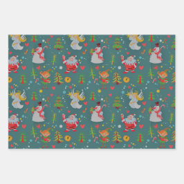 WeihnachtsAngels Geschenkpapier Set