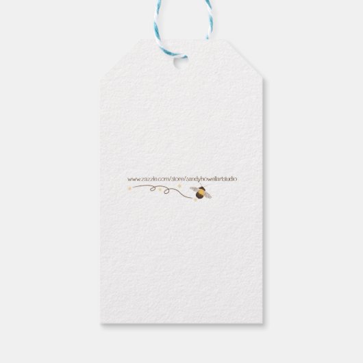 WeihnachtsAngels - Geschenktags Geschenkanhänger (Rückseite)