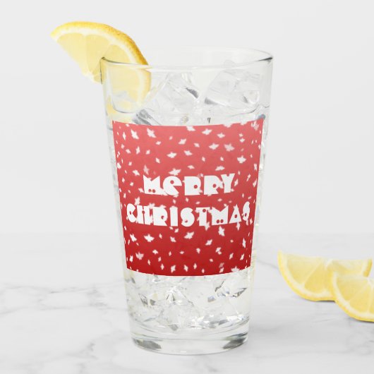 WeihnachtsAngels Glas (Vorderseite Ice)