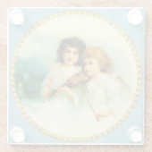 WeihnachtsAngels Glasuntersetzer (Rückseite)