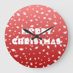 WeihnachtsAngels Große Wanduhr