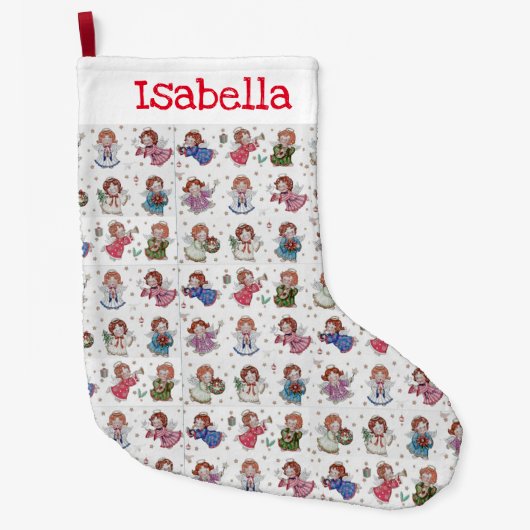 WeihnachtsAngels Großer Weihnachtsstrumpf (Vorderseite)