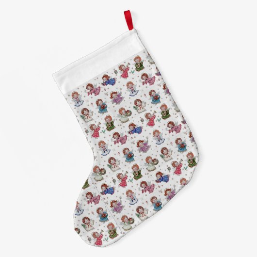 WeihnachtsAngels Großer Weihnachtsstrumpf (Rückseite (Hängend))