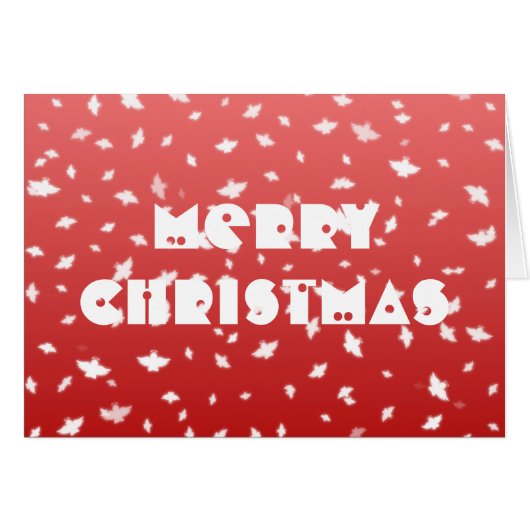 WeihnachtsAngels Grußkarte (Vorderseite (Horizontal))