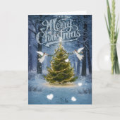 WeihnachtsAngels Grußkarte Karte (Vorderseite)