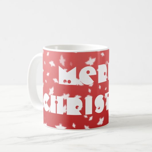 WeihnachtsAngels Kaffeetasse (Vorderseite Links)