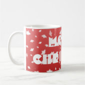 WeihnachtsAngels Kaffeetasse (Links)