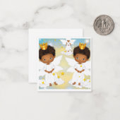 WeihnachtsAngels-Karte Mitteilungskarte (Vorderseite/Rückseite Beispiel)